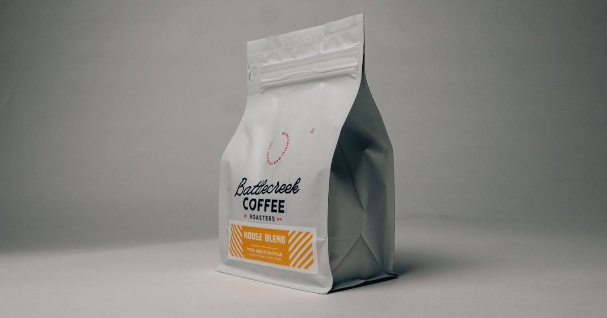 Aeropress coffee maker being used to brew fresh coffee